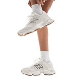 New Balance 9060 Beige Leopard Print - Image 3