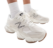 New Balance 9060 Beige Leopard Print