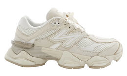 New Balance 9060 Lacets en ruban Beige