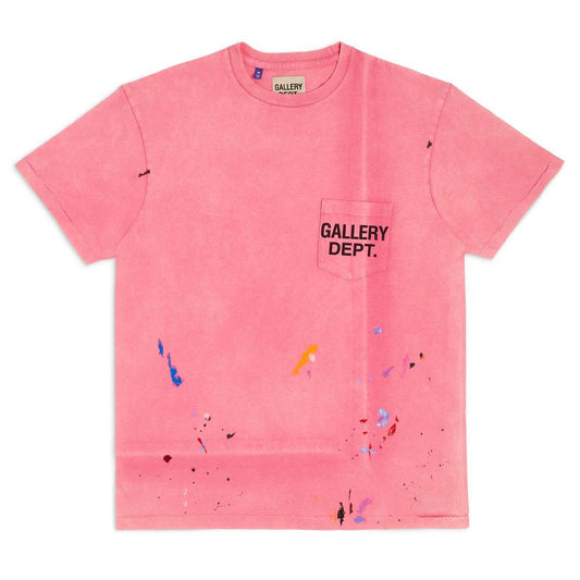 Gallery Dept. Vintage Logo Painted Tee Salmon