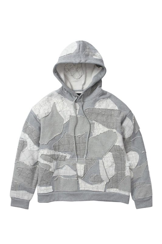 Who Decides War Atom Hooded Pullover Gray