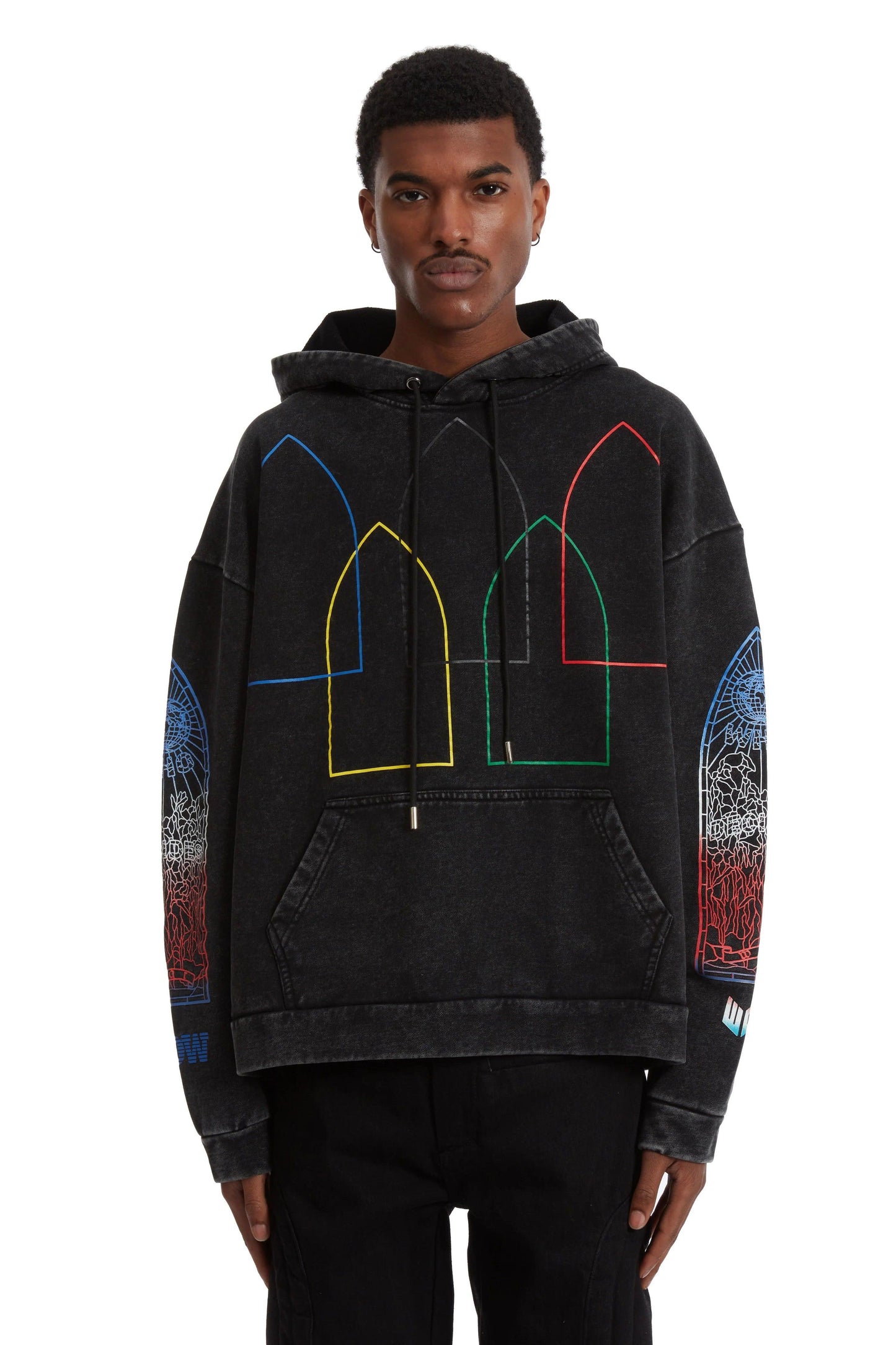 Who Decides War Intertwined Windows Hooded Sweatshirt