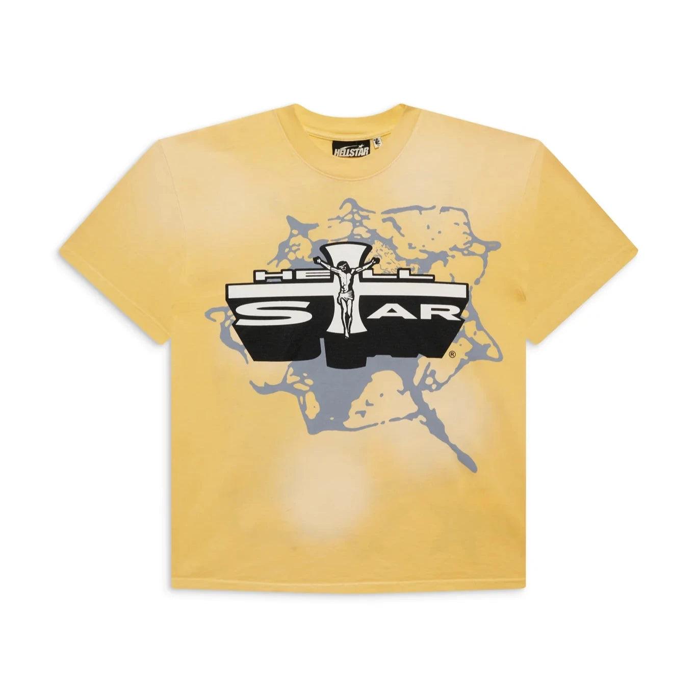 Hellstar Jesus T-Shirt Yellow