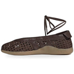 Adidas Taekwondo Mei Ballet Basketweave Brown Gum (Women's) sneakers — style HP3730 — photo 3 of 5 - Image 3