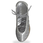 adidas-taekwondo-mei-ballet-basketweave-silver-gum-womens - Image 7