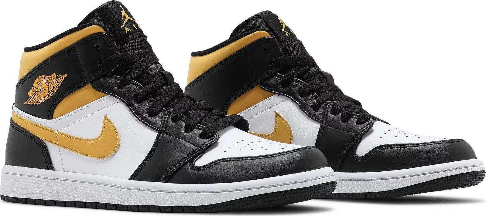 Air Jordan 1 Mid White Pollen Black - Supra Sneakers