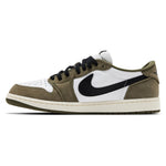 Air Jordan 1 Retro Low Medium Olive Summit White Sail Black - Image 3