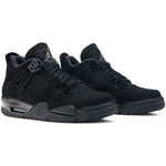 Air Jordan 4 Retro Black Cat (2025) (GS) sneakers — style IB4171-010 — photo 2 of 5 - Image 2