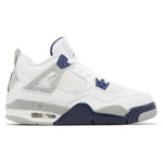 Air Jordan 4 Retro White Midnight Navy (GS) - Image 1