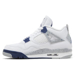 Air Jordan 4 Retro White Midnight Navy - Image 3