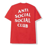 Anti Social Social Club Logo Tee Red - Supra Sneakers - Image 1