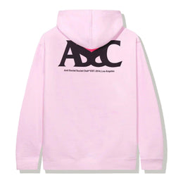 Anti Social Social Club Negative Space Hoodie Pink