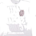 Anti Social Social Club Rot kariertes T-Shirt in Weiß