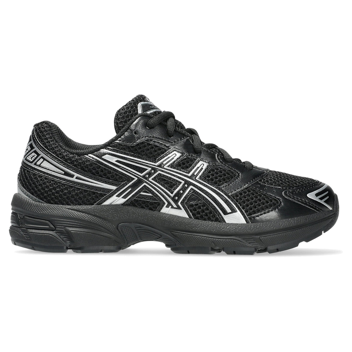 ASICS Gel-1130 Black Pure Silver (GS)