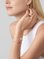 Van Cleef & Arpels Lucky Spring bracelet, plum blossom 18K rose gold, Mother-of-pearl - Image 3