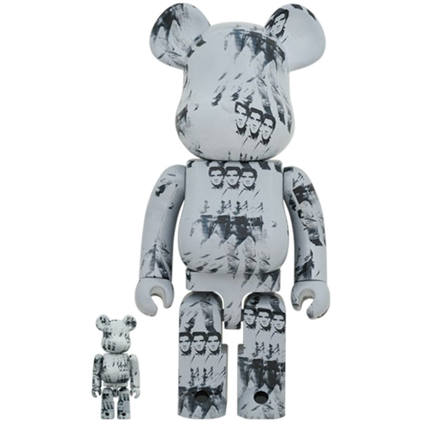 Bearbrick Andy Warhol's Elvis Presley 100% & 400% Set - Supra Sneakers