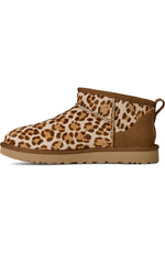 UGG Ultra Mini Classic Boot Chestnut Felicity Leopard Jasmine (Women's) - Image 4