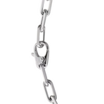 Cartier Santos de Cartier Bracelet, Chain, Medium Model, White Gold - Image 3
