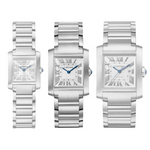 Cartier Tank Française Watch, Medium Model, Quartz Movement, Steel - Image 4