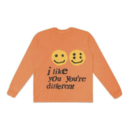 Cactus Plant Flea Market I Like You You're Different L/S Tee Orange
