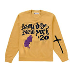 Cactus Plant Flea Market Yams Day In Loving Memory L/S Tee Yellow - Supra Sneakers - Image 1