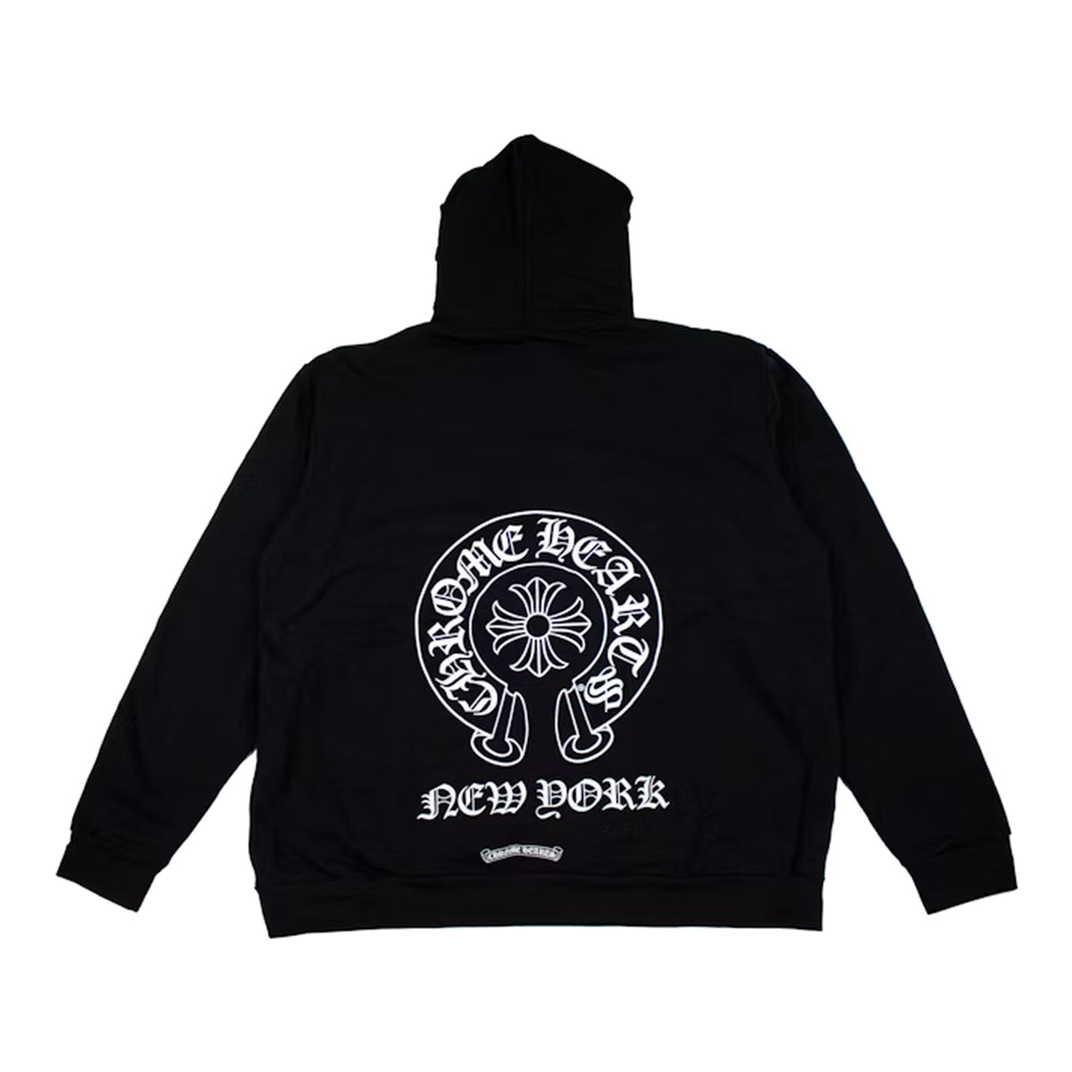 Chrome Hearts New York Exclusive Horseshoe Hoodie in black, size L