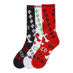 Chrome Hearts 3 Pack Stencil Socks - Supra Sneakers - Image 1