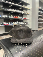 Chrome Hearts 5 Panel Suede Dagger Baseball Cap Black - Supra Sneakers - Image 3