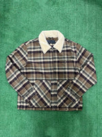 Chrome Hearts Black Sheep Plaid Fleece Jacket - Supra Sneakers - Image 4