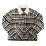 Chrome Hearts Black Sheep Plaid Fleece Jacket - Supra Sneakers - Image 2