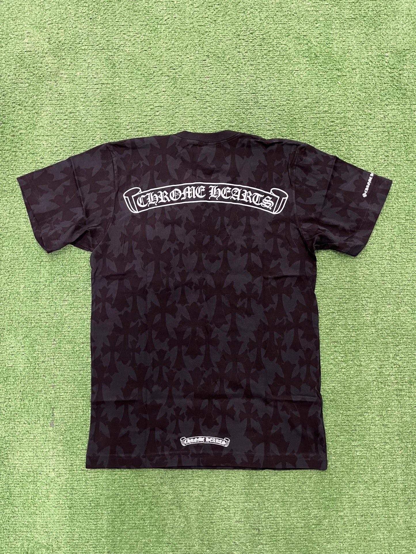 Chrome Hearts Cemetery Cross T-Shirt Black - Supra Sneakers
