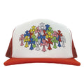 Chrome Hearts Friedhofskreuz Trucker Cap Rot / Weiß