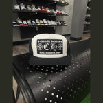 Chrome Hearts CH Hollywood Trucker Hat Black & White - Supra Sneakers - Image 2