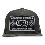 Chrome Hearts CH Hollywood Trucker Hat Camo - Supra Sneakers - Image 1