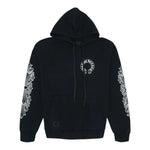 Chrome Hearts Horseshoe Floral Hoodie Black - Supra Sneakers - Image 1