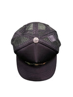 Chrome Hearts King Taco Camo Cross Trucker Hat Black - Supra Sneakers - Image 4