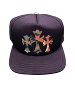 Chrome Hearts King Taco Camo Cross Trucker Hat Black - Supra Sneakers - Image 1