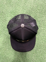 Chrome Hearts King Taco Camo Cross Trucker Hat Black - Supra Sneakers - Image 7