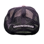 Chrome Hearts King Taco Camo Cross Trucker Hat Black / White - Supra Sneakers - Image 2