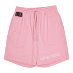 Chrome Hearts Love You Mesh Varsity Shorts Pink - Supra Sneakers - Image 1