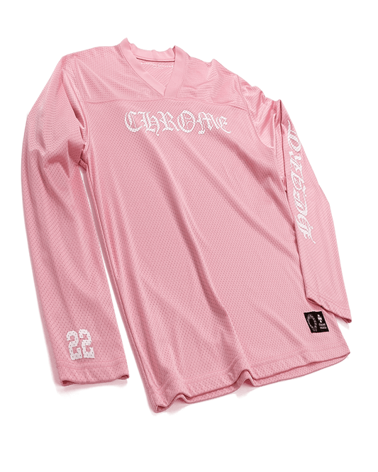 Chrome Hearts Love You Mesh Warm Up Jersey Pink - Supra Sneakers