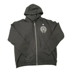 Chrome Hearts Malibu Exclusive Horse Shoe Zip Up Hoodie Black - Supra Sneakers - Image 1