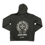 Chrome Hearts Malibu Exclusive Horse Shoe Zip Up Hoodie Black - Supra Sneakers - Image 2