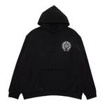Chrome Hearts Malibu Horseshoe Pullover Hoodie Black - Supra Sneakers - Image 1