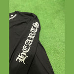 Chrome Hearts Neck Logo L/S T-shirt Black - Supra Sneakers - Image 4