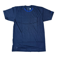 Chrome Hearts Neck Logo Pocket T-Shirt Black / Blue