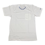 Chrome Hearts Neck Logo Pocket T-Shirt White / Blue - Image 1