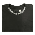 Chrome Hearts Neck Logo S/S T-shirt Black - Supra Sneakers - Image 12