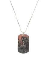 Chrome Hearts Silver Malibu Dog Tag w/ Ball Chain - Supra Sneakers - Image 1