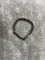 Chrome Hearts Silver Paper Chain Bracelet (8 Inches) - Supra Sneakers - Image 5